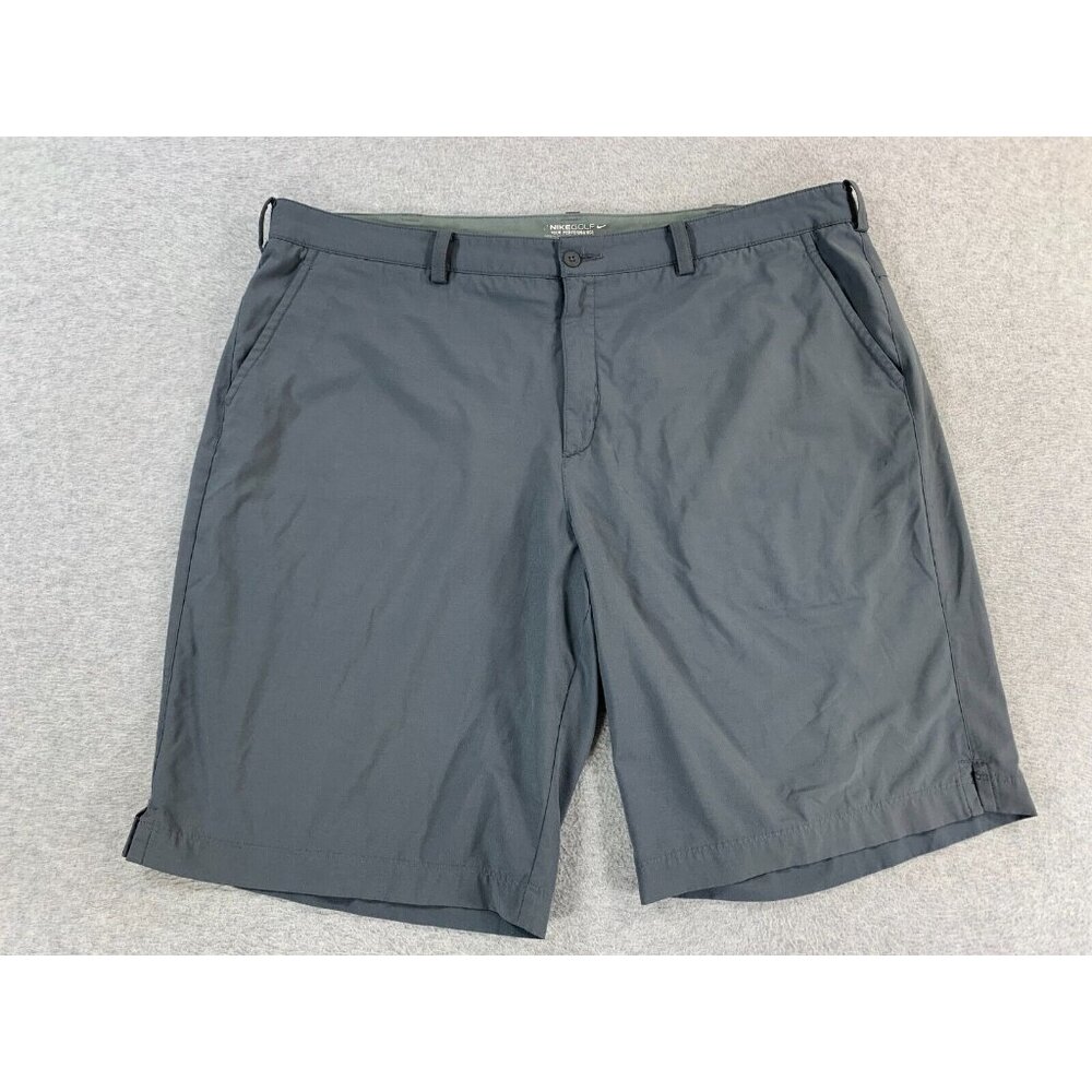 Nike Dri Fit TOUR‎ PERFORMANCE Golf Chino Shorts (Men's 42) Gray - 12"